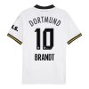 Conjunto (Camiseta+Pantalón Corto) Borussia Dortmund Brandt 10 Tercera Equipación 2024-25 - Niño